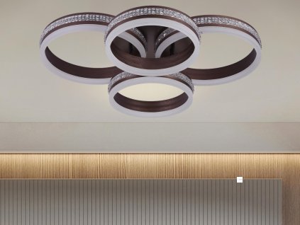 LED stropní svítidlo s dálkovým ovladačem 150W - J3354/BR