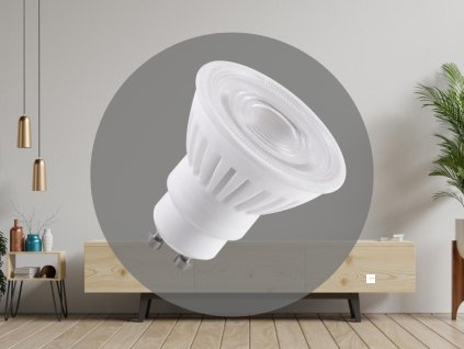 LED stmívatelná žárovka 6,7W - GU10 / 3000K - ZLS1217D