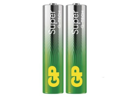 Alkalická baterie GP Super AAA (LR03), 2 ks