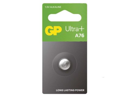 Alkalická knoflíková baterie GP A76F (LR44), 1 ks