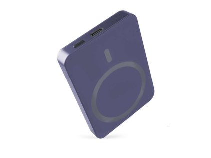 Powerbanka EMOS WI 522, 5 000 mAh, 20 W+Wireless, modrá