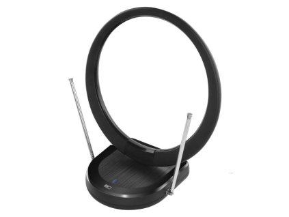 Anténa pokojová CITY RING–C500, DVB-T2, DAB, filtr LTE/4G/5G