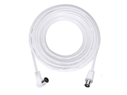 Solight anténní koaxiální kabel, kombinované konektory, 15m, sáček