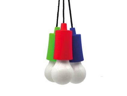 Solight LED svítilna - žárovka, 50lm, 1W, 3 x AAA, display box