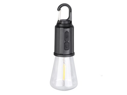 Solight LED nabíjecí žárovka Camping, 100lm, Li-Ion, display box