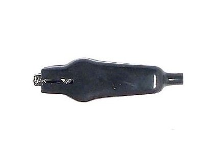 Svorka 20A černá l=65mm+izolace