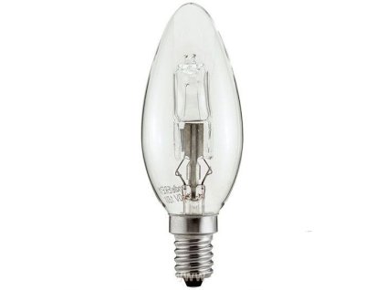Žárovka E14 C35 svíčková halogenová, 230V/28W