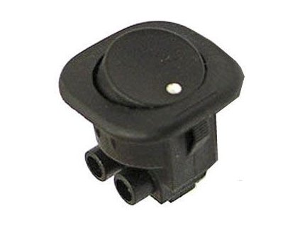 Vypínač kolébkový RS-101-7C, OFF-ON 1pol.250V/6A černý