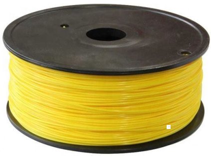 Tisková struna 1,75mm žlutá, materiál ABS, cívka 1kg /3D tisk/