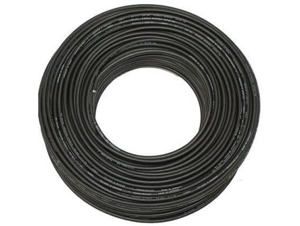 Solární kabel H1Z2Z2-K, 6mm2, 1500V, černý, balení 100m