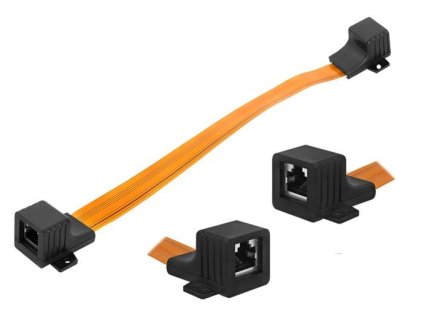 Okenní průchodka UTP 29,5cm RJ45
