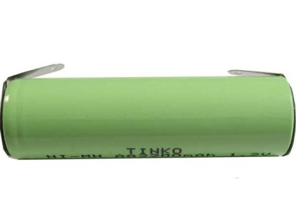 Nabíjecí článek NiMH AA 1,2V/2200mAh TINKO páskové vývody