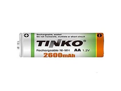 Nabíjecí článek NiMH AA 1,2V/2600mAh TINKO