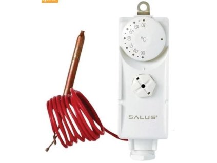 Termostat SALUS AT10F s kapilárovým čidlem do jímky