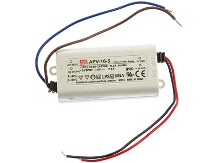 Zdroj - LED driver Mean Well APV-16-5, 5V DC/16W