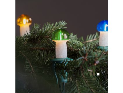 LED Souprava Muchomůrka barevná TVP-12, 12 svět.zdrojů LED Filament 20V/0,2W