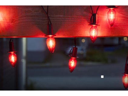 LED VENKOVNI souprava Siska cervena moznost prodlouzeni cerna kabelaz napajeci trasformator a190854 11422