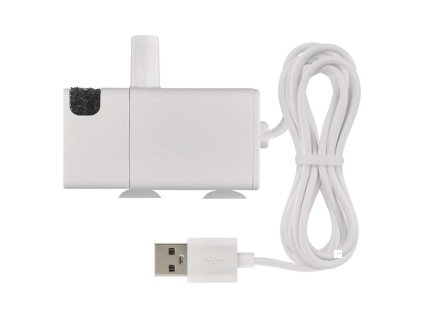 Náhradní vodní čerpadlo pro vodní fontány, bílé