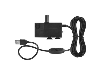 Náhradní vodní čerpadlo pro chytré vodní fontány, černé