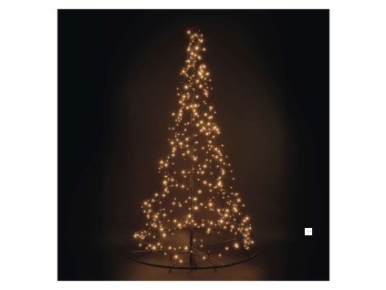 LED svítící stromek, 180 cm, venkovní i vnitřní, teplá bílá