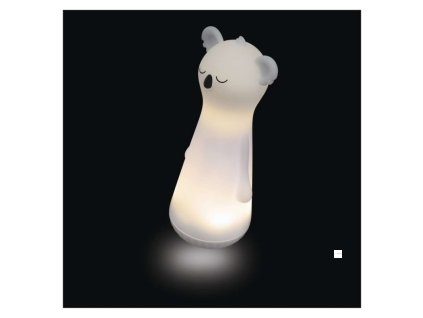 LED nabíjecí silikonová svítilna s nočním světlem, 25 lm, 1200 mAh