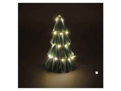 Vánoční papírový strom, 15 cm, vnitřní