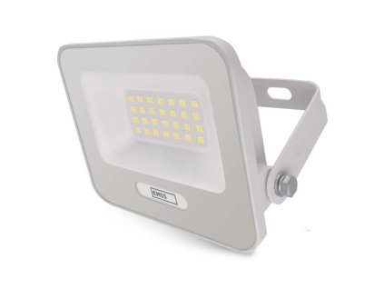 LED reflektor GLARO 20W, bílý, IP65, 2000 lm, neutrální bílá