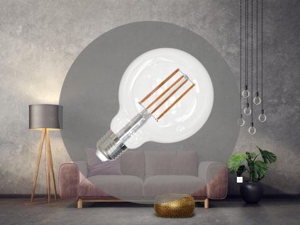 LED žárovka / filament 11W - G95 / E27 / 4000K - ZLF921D