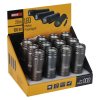 COB LED ruční kovová svítilna P4705, 100 lm, 3× AAA, 12 ks, display box