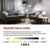 LED žárovka Filament A60 / E27 / 11W (100W) / 1521 lm / neutrální bílá / stmívatelná