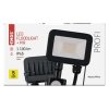 LED reflektor INOVO s pohybovým čidlem, 10W, antracit, neutrální bílá