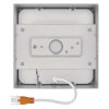 LED přisazené svítidlo NEXXO, čtvercové, bílé, 7,6W, neutrální bílá
