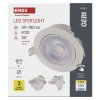 LED bodové svítidlo GERI 6,5W 780LM IP20 CCT bílá