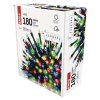LED vánoční řetěz, 18 m, venkovní i vnitřní, multicolor, časovač