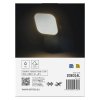 LED zahradní nástěnné svítidlo NIKA, 12 x 12 x 20 cm, 12,5 W, teplá bílá