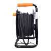 Solight prodlužovací přívod - na bubnu, 4 zásuvky, 25m kabel guma, 3x 1,5mm2, IP44 (Bezdrátové nabíjení Ne)