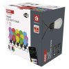 GoSmart LED světelný řetěz – 15× párty žárovky, 15 m, venkovní i vnitřní, RGBIC WiFi