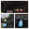 GoSmart LED světelný řetěz – 15× párty žárovky, 15 m, venkovní i vnitřní, RGBIC WiFi