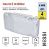 LED Nouzové svítidlo NESSI 10W 3h IP66