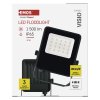 LED reflektor VISIO, 10 W, černý, neutrální bílá