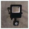 LED reflektor VISIO s pohybovým čidlem, 20 W, černý, neutrální bílá