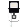 LED reflektor VISIO s pohybovým čidlem, 20 W, černý, neutrální bílá
