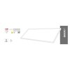 LED panel BAXXO 30×120, obdélníkový přisazený bílý, 36W, neutrální bílá