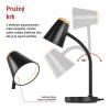 LED stolní lampa TARA, černá