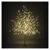 LED svítící stromek, 120 cm, venkovní i vnitřní, teplá bílá, časovač