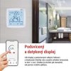 Podlahový programovatelný drátový WiFi GoSmart termostat P56S01F