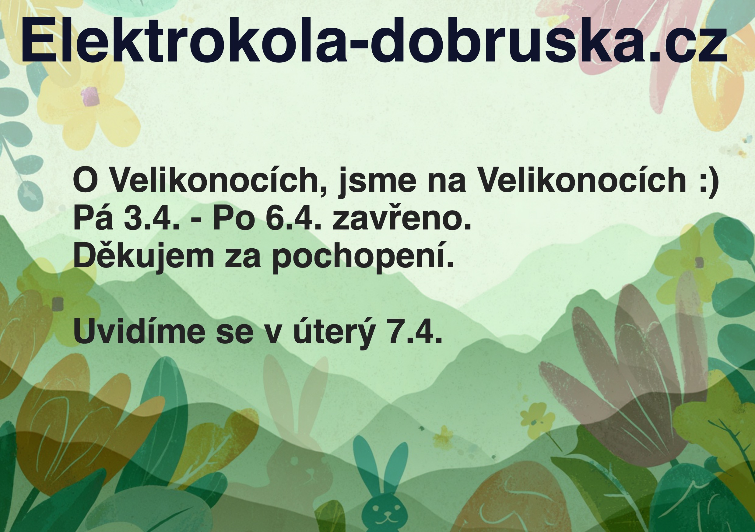 velikonoce 2026