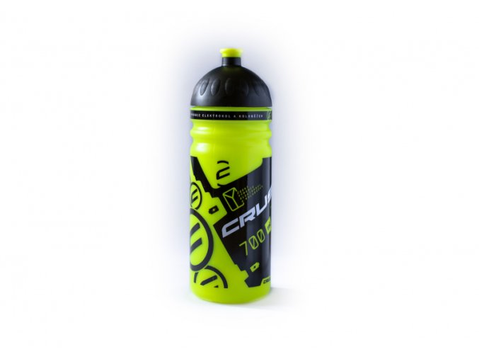 Crussis RAB 07Z lahev 0,7 l zeleno zluta neon