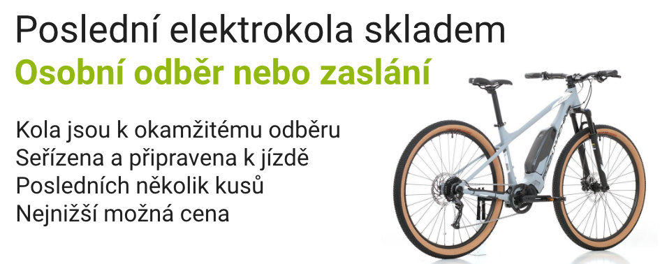 Poslední elektrokola skladem