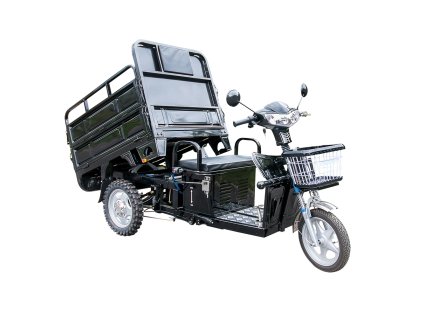 Atypické provedení, černá barva, zvýšené bočnice korby, 2x plynová vzpěra, 4x úchyt na nářadí